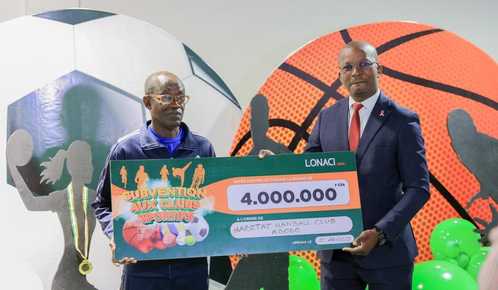 Côte d’Ivoire-AIP/ La LONACI octroie une subvention de 48 millions de FCFA à 12 clubs sportifs
