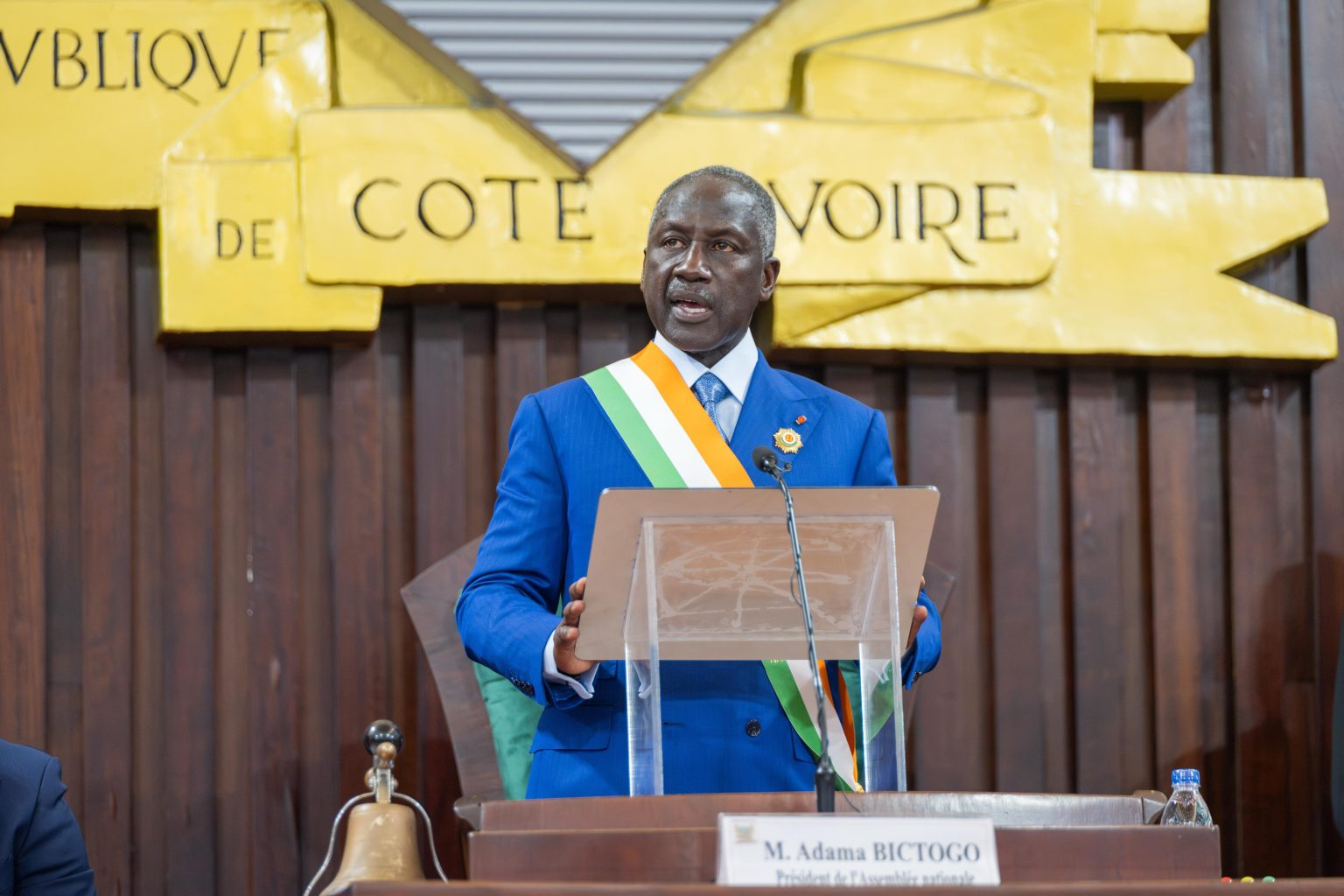 Côte d’Ivoire-AIP/ Adama Bictogo appelle les députés à être des « soldats de la paix » pour des élections apaisées