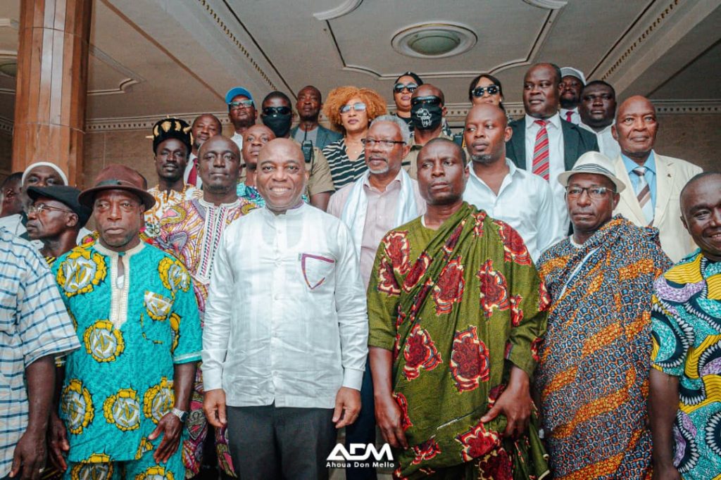 Côte d’Ivoire-AIP / Présidentielle 2025 : Ahoua Don Mélo promet une Côte d’Ivoire souveraine et industrialisé à Ahoué