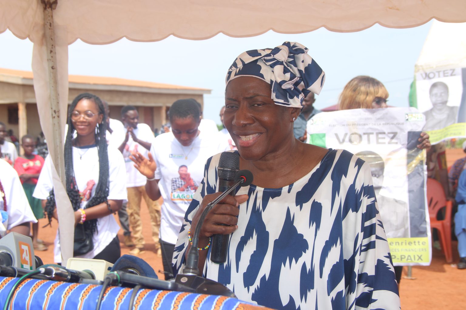 Côte d’Ivoire-AIP / Présidentielle 2025 : Henriette Lagou appelle les populations de Korhogo à faire le choix de la paix et d’une gouvernance féminine
