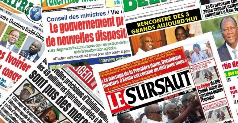 Côte d’Ivoire-AIP/Revue de presse/La réélection d’Alassane Ouattara domine les unes des quotidiens ivoiriens