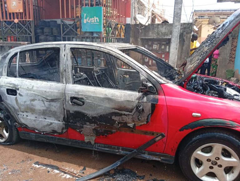 Côte d’Ivoire-AIP/ Un véhicule à gaz prend feu pour la deuxième fois en moins de deux mois à Aboisso