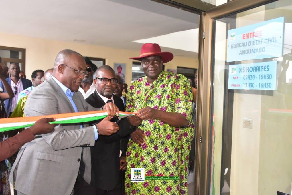 Côte d’Ivoire-AIP/ Un nouveau bureau d’état civil ouvert à Anoumabo pour rapprocher l’administration des habitants de Marcory