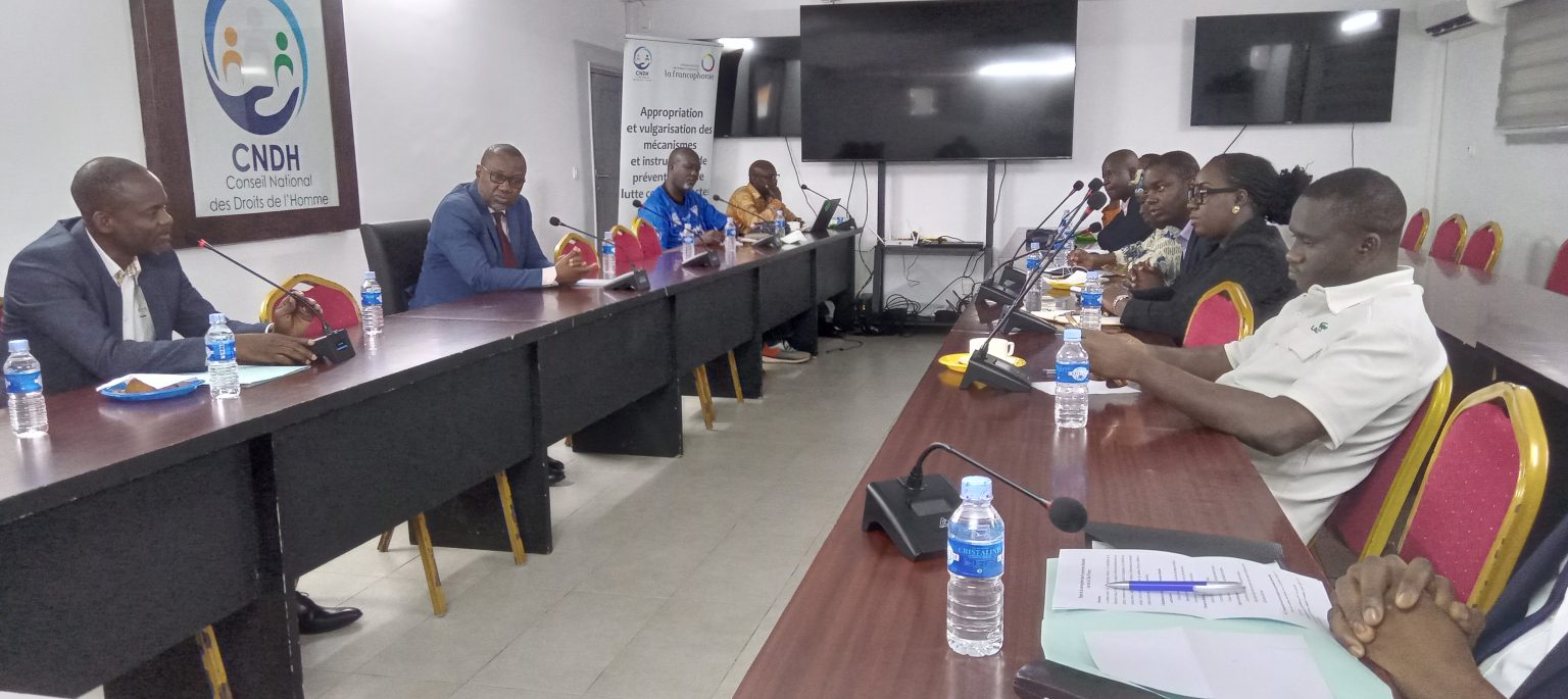 Côte d’Ivoire-AIP / Le CNDH appelle à une mobilisation nationale contre la corruption électorale à l’approche des législatives