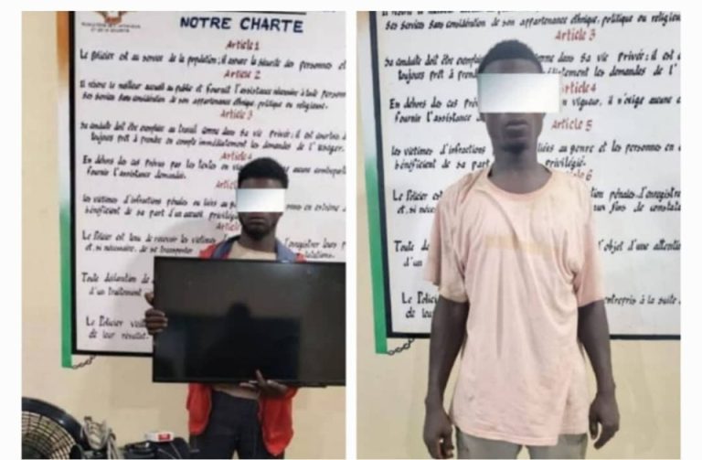 Côte d’Ivoire-AIP/ Deux présumés cambrioleurs interpellés à Arrah dans le cadre de l’opération Épervier (DGPN)