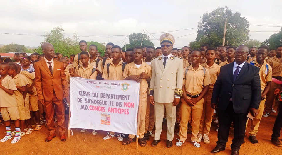 Côte d’Ivoire – AIP/ Le préfet de Sandégué met en garde contre les grossesses en cours de scolarité