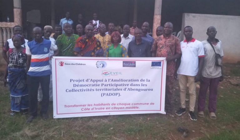 Côte d’Ivoire-AIP/Abengourou : lancement du projet PADOP pour renforcer la participation citoyenne dans la gouvernance locale