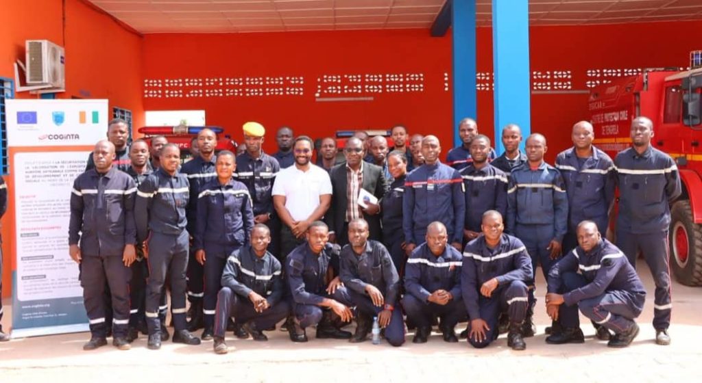Côte d’Ivoire-AIP/ Les sapeurs-pompiers civils de Tengréla formés à la gestion des risques chimiques