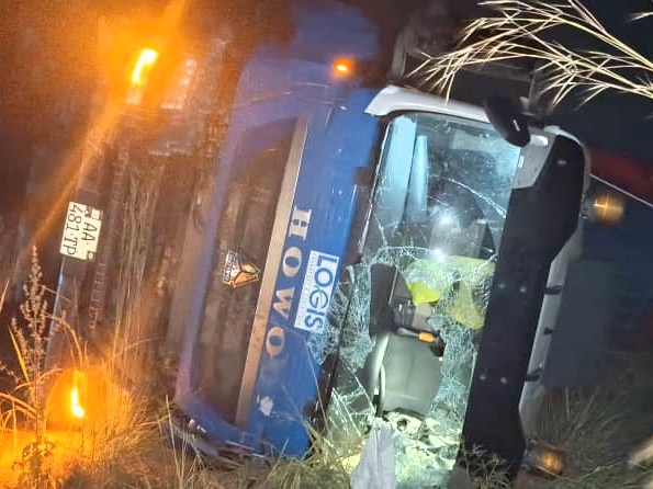 Côte d’Ivoire-AIP/Un camion de boisson fait une sortie de route près de Sanguinari faisant deux blessés
