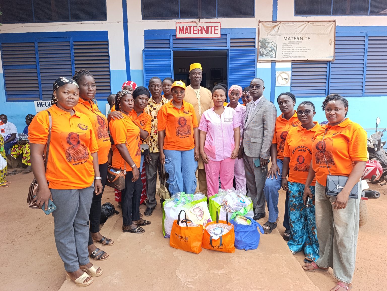 Côte d’Ivoire-AIP/ Une organisation fait des dons à la maternité de l’hôpital général de Boundiali