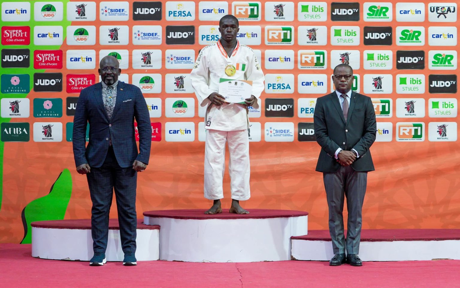 Côte d’Ivoire-AIP/ Coupe d’Afrique Judo : les cadets ivoiriens signent une moisson de cinq médailles à Abidjan