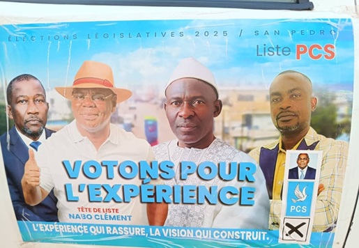 Côte d’Ivoire–AIP/Législatives 2025 : Bouéka Nabo Clément mise sur son expérience pour séduire les électeurs à San Pedro