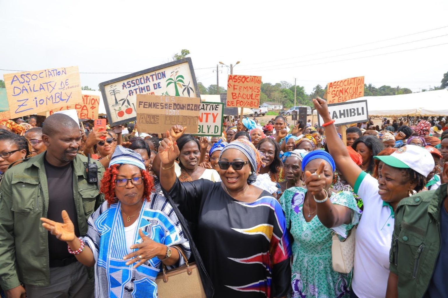 Côte d’Ivoire-AIP/ 80 millions de FCFA de la Première dame pour l’autonomisation des femmes de Toulépleu