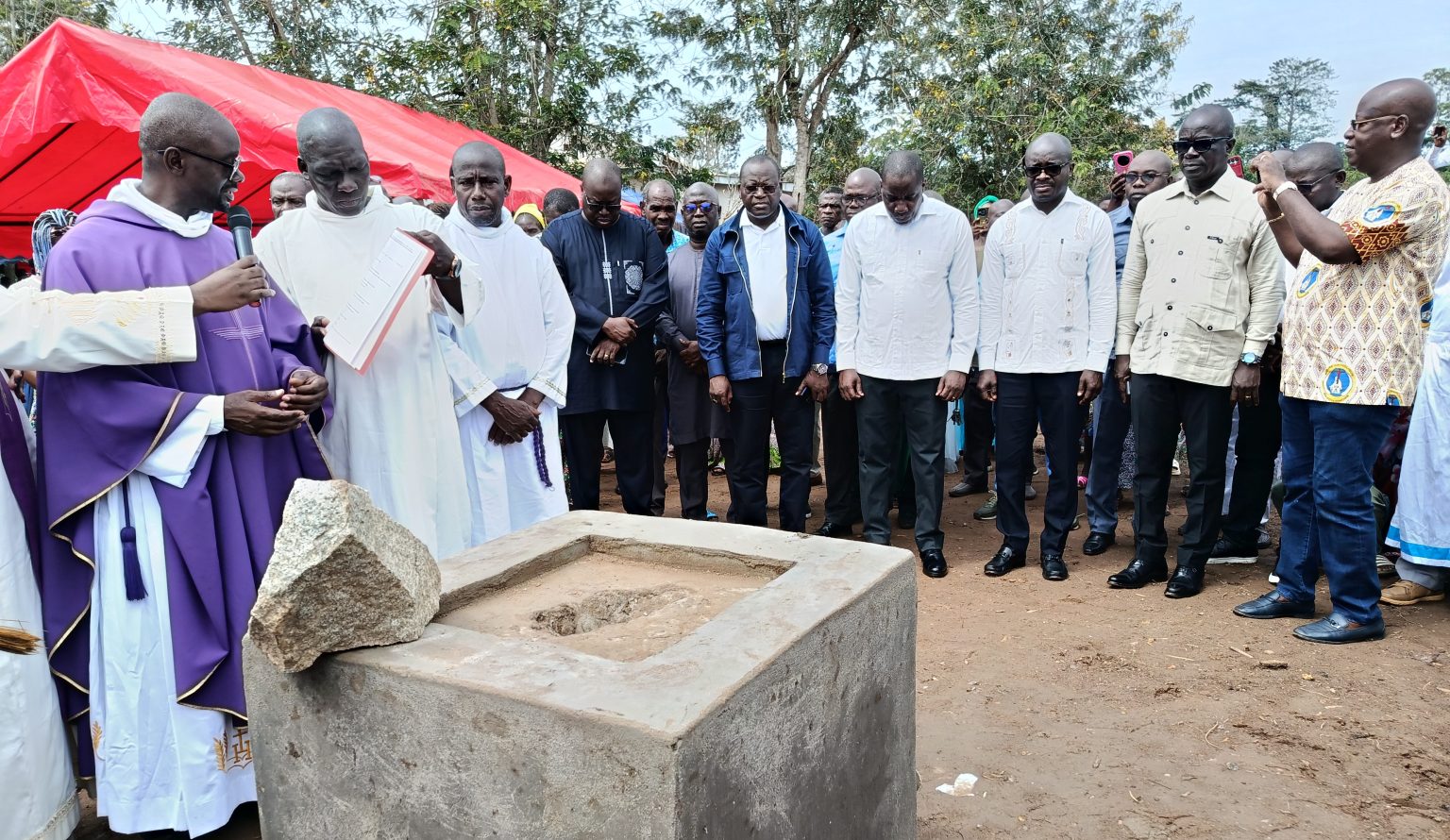 Côte d’Ivoire-AIP /Dimbokro: un projet d’agrandissement et de modernisation lancé pour la chapelle catholique de Djangokro