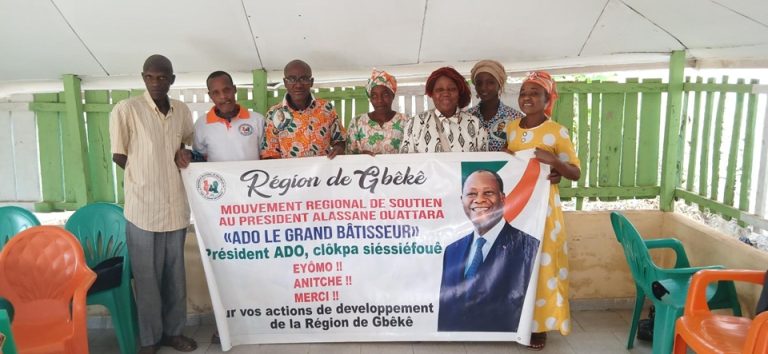 Côte d’Ivoire-AIP/ Le mouvement « ADO le Grand Bâtisseur » félicite le Président Ouattara et soutient les candidats RHDP aux législatives