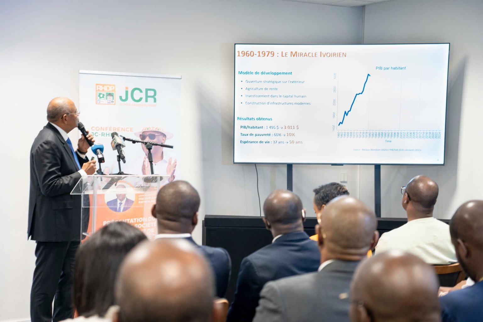 Côte d’Ivoire-AIP/ Patrick Achi échange avec les jeunes cadres du RHDP