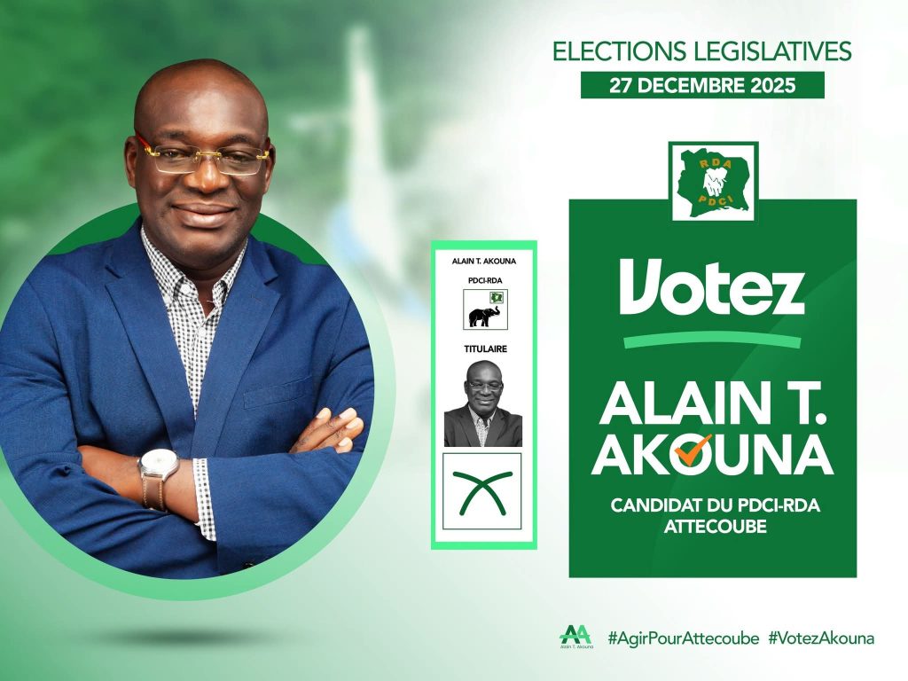 Côte d’Ivoire–AIP/ Législatives 2025 : le PDCI-RDA invite les électeurs d’Attécoubé à voter pour une gestion responsable et équitable