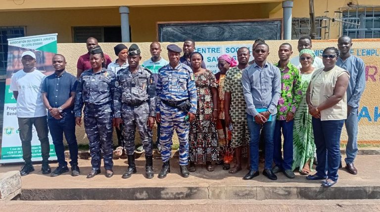 Côte d’Ivoire-IP/ Renforcement des capacités des FDS et des acteurs de la société civile de Sakassou sur les violences basées sur le genre