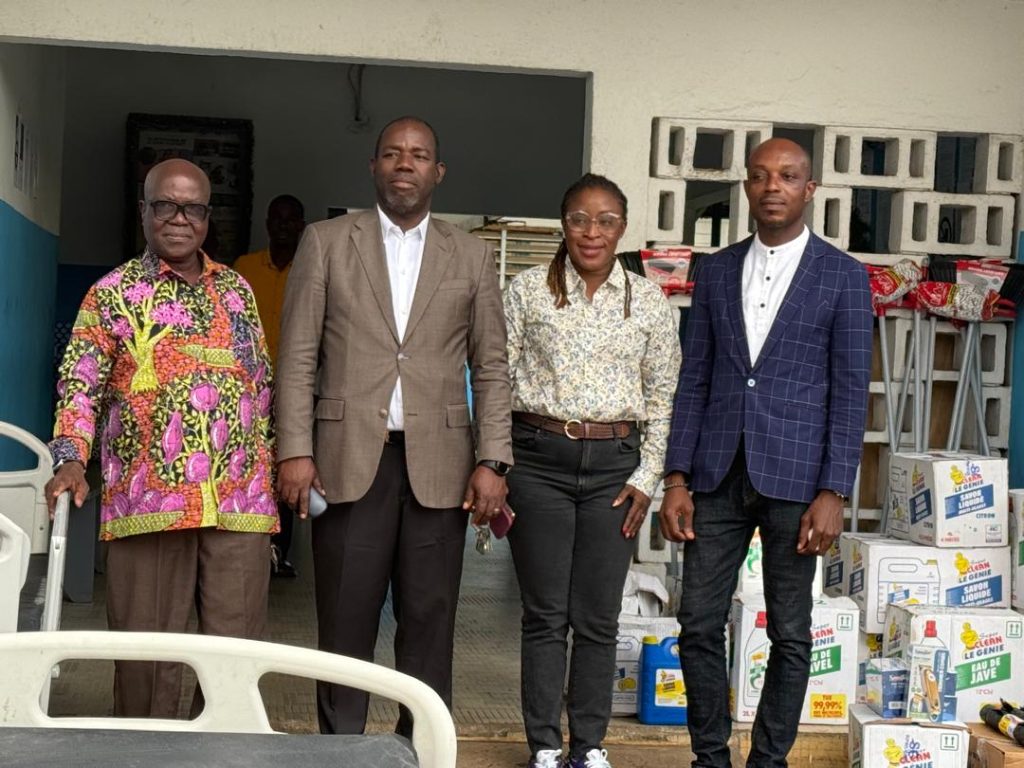 Côte d’Ivoire – AIP / La mutuelle des cadres supérieurs de la santé fait don de matériel à l’hôpital psychiatrique de Bingerville