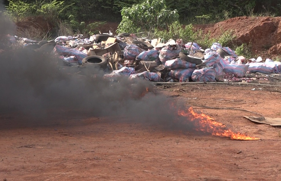Côte d’Ivoire – AIP / Près de 43 T de marchandises impropres à la consommation détruites à Daloa