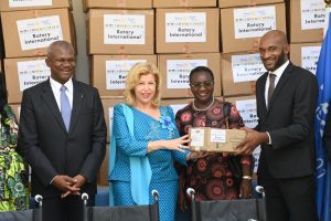 Côte d’Ivoire-AIP / Santé : le Rotary International offre des dons d’une valeur de 100 millions FCFA à l’Hôpital Mère-Enfant de Bingerville