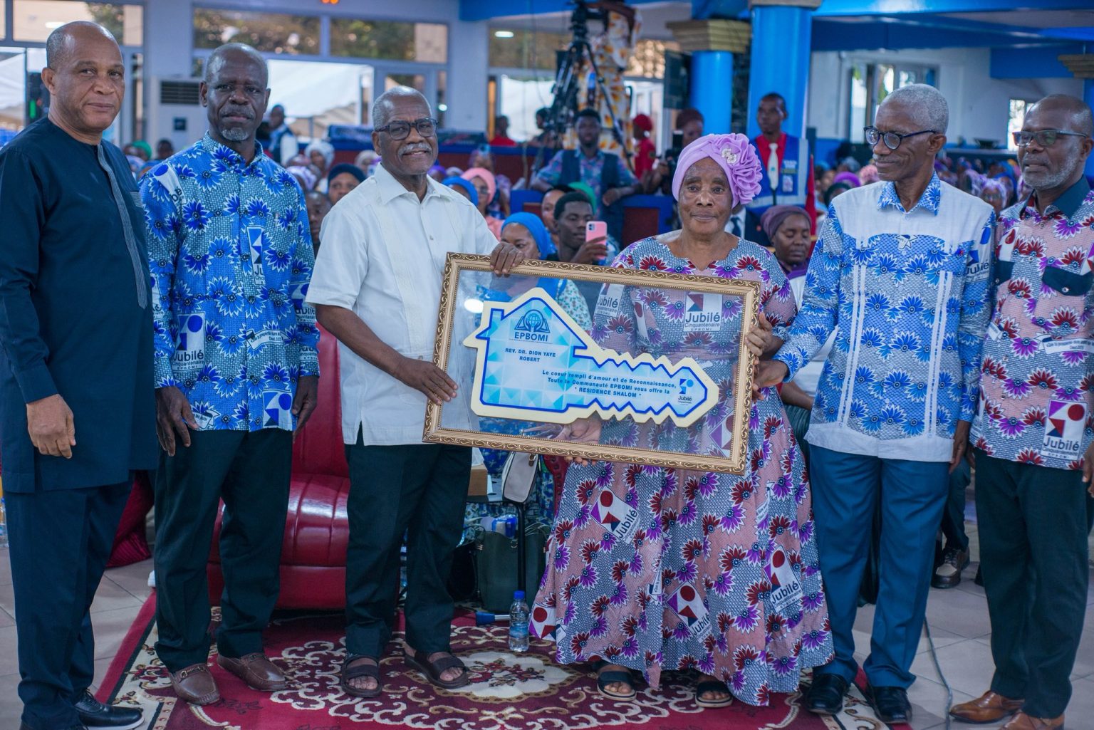 Côte d’Ivoire-AIP/ Hommage des fidèles de l’EPBOMI au Révérend Dr Dion pour ses 50 ans de ministère