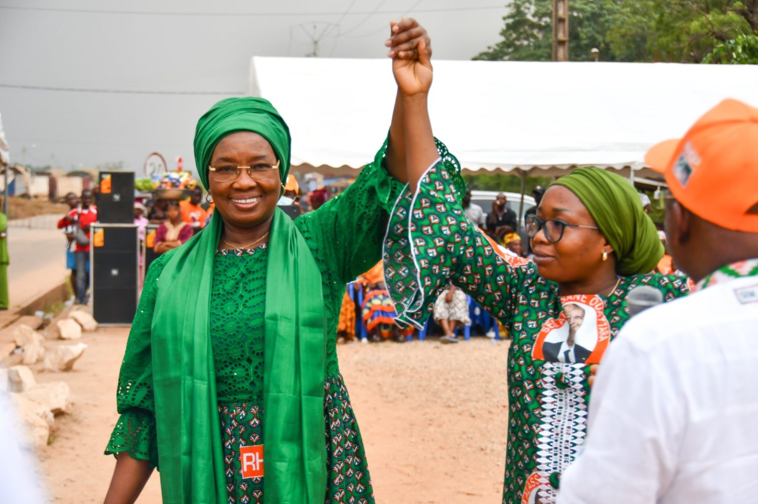 Côte d’Ivoire – AIP/Législatives 2025 : le RHDP mobilise à Mankono autour de sa candidate sortante Présentation de la candidate du RHDP aux législatives à Mankono