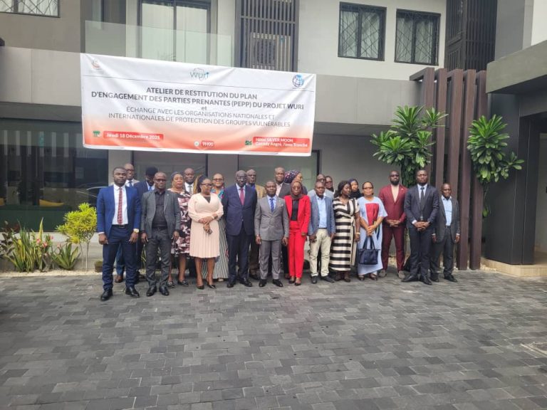 Côte d’Ivoire-AIP / Projet WURI : le plan d’engagement restitué aux parties prenantes et organisations de protection des groupes vulnérables