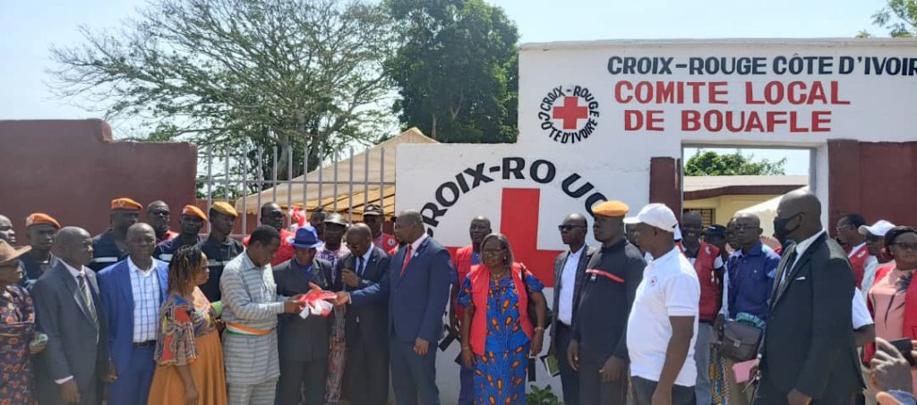Côte d’Ivoire-AIP/La Croix-Rouge de Bouaflé inaugure son nouveau siège
