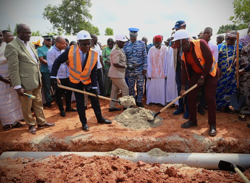 Côte d’Ivoire-AIP/Pierre Dimba lance officiellement des travaux d’alimentation en eau à Azaguié
