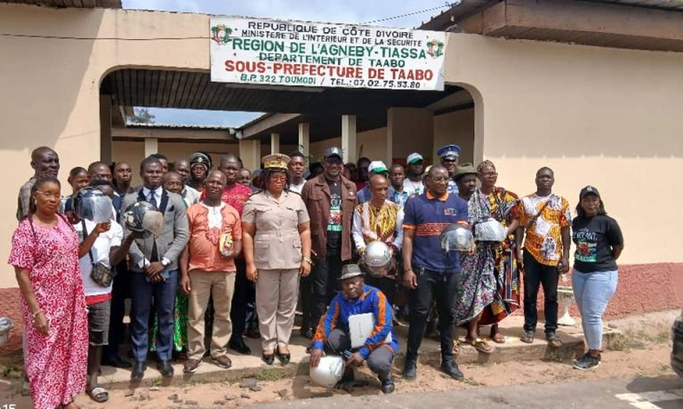 Côte d’Ivoire-AIP/Semaine nationale de la sécurité routière: les populations de Taabo invitées à adopter des comportements responsables