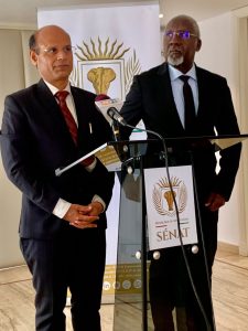 Côte d’Ivoire-AIP/ L’ambassadeur de l’Inde fait ses adieux à la présidente du Sénat