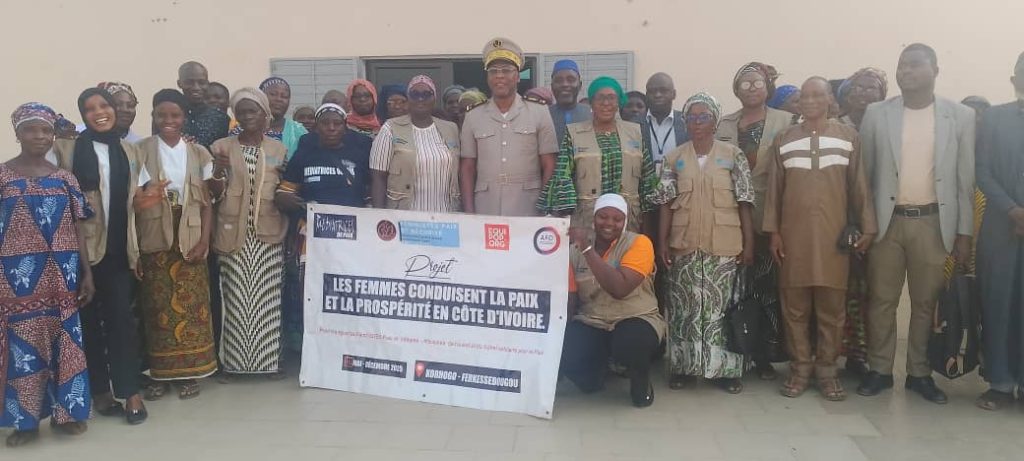 Côte d’Ivoire–AIP / Les médiatrices de paix appelées à renforcer leur engagement pour la paix et la sécurité à Korhogo
