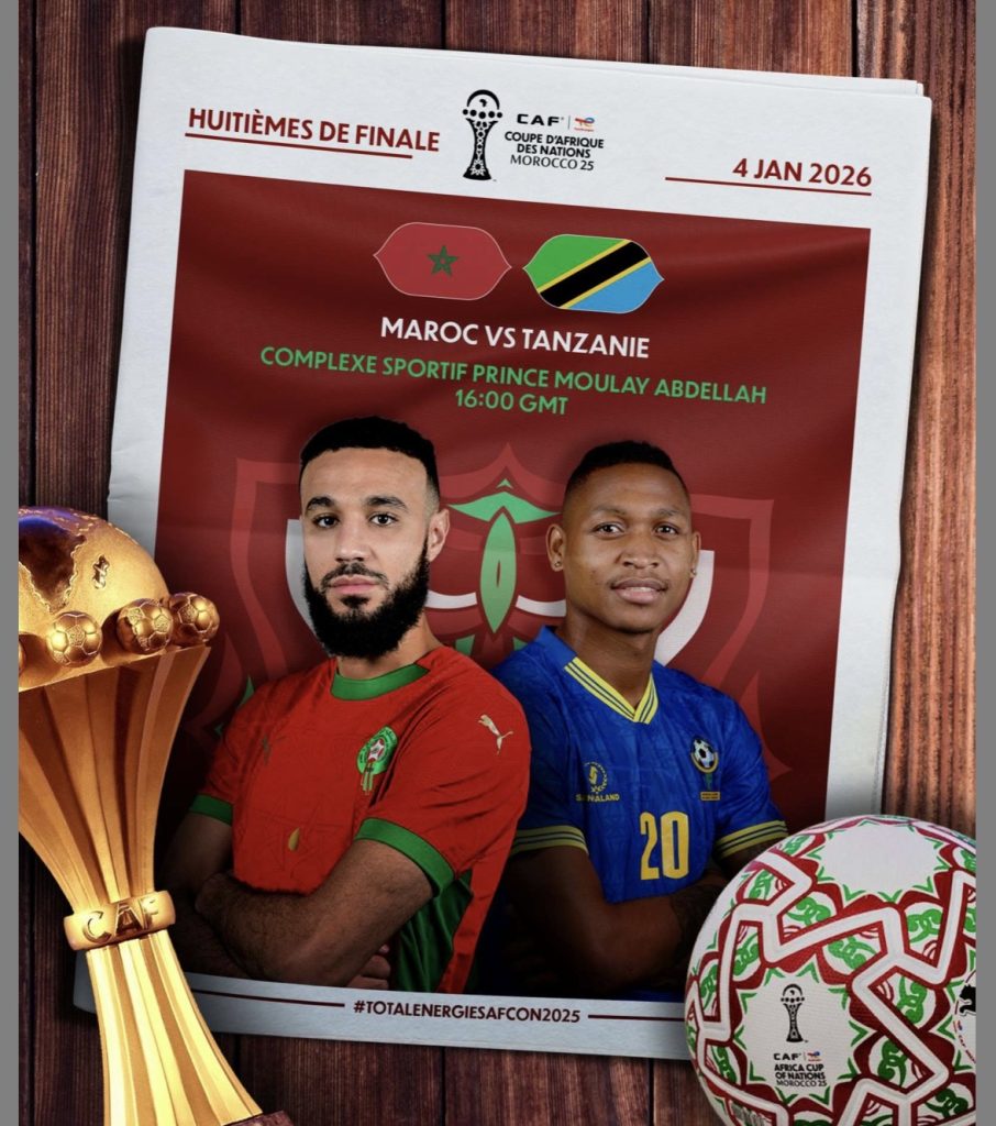 Côte d’Ivoire – AIP / CAN 2025 : le Maroc face à la Tanzanie, Afrique du Sud–Cameroun au menu des 8e de ce dimanche