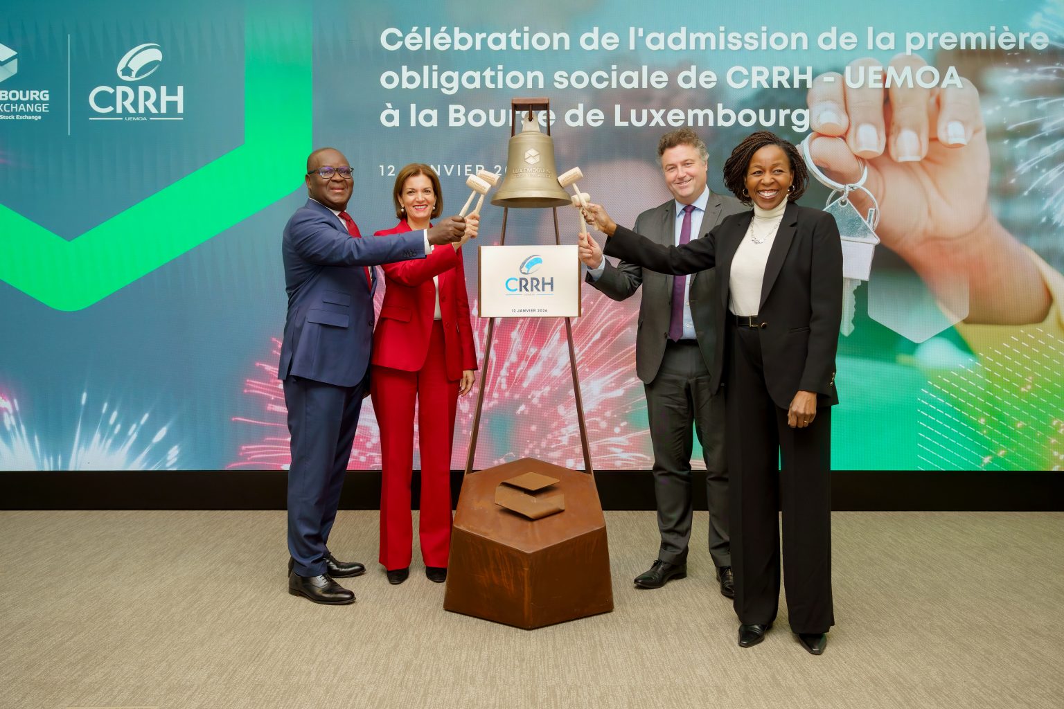 Côte d’Ivoire-AIP/ Double cotation de l’emprunt obligataire Social Bond CRRH-UEMOA à la BRVM et à la bourse de Luxembourg