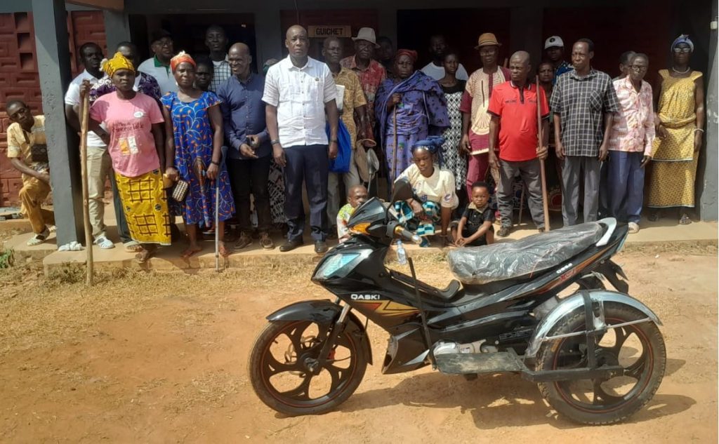Côte d’Ivoire-AIP/ Les personnes vivant avec un handicap à Ouellé invitées à la solidarité pour mieux s’épanouir