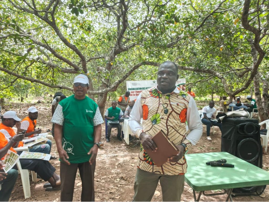 Côte d’Ivoire-AIP/ L’OIA anacarde appelle les producteurs de Nassian à s’unir en coopératives pour une meilleure commercialisation