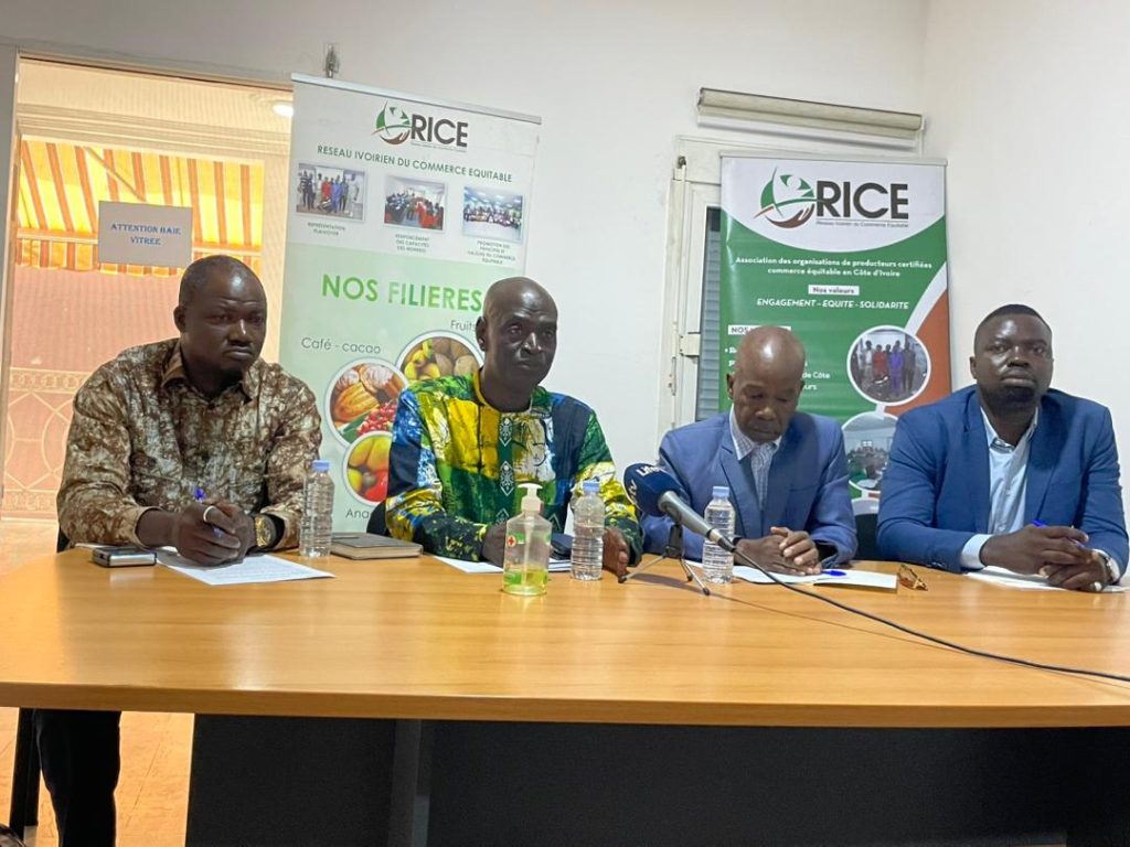 Côte d’Ivoire-AIP/ Crise du cacao : le RICE presse pour des mesures urgentes afin de protéger les producteurs de la faillite