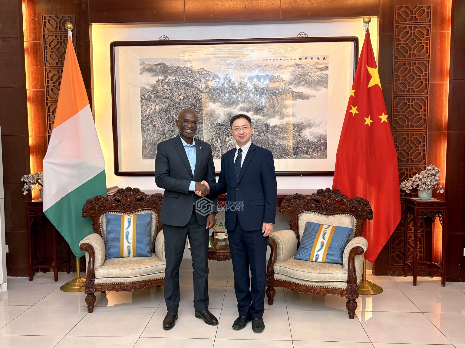 AIP/Accès au marché chinois : l’Agence Côte d’Ivoire Export et l’ambassade de Chine renforcent leur collaboration