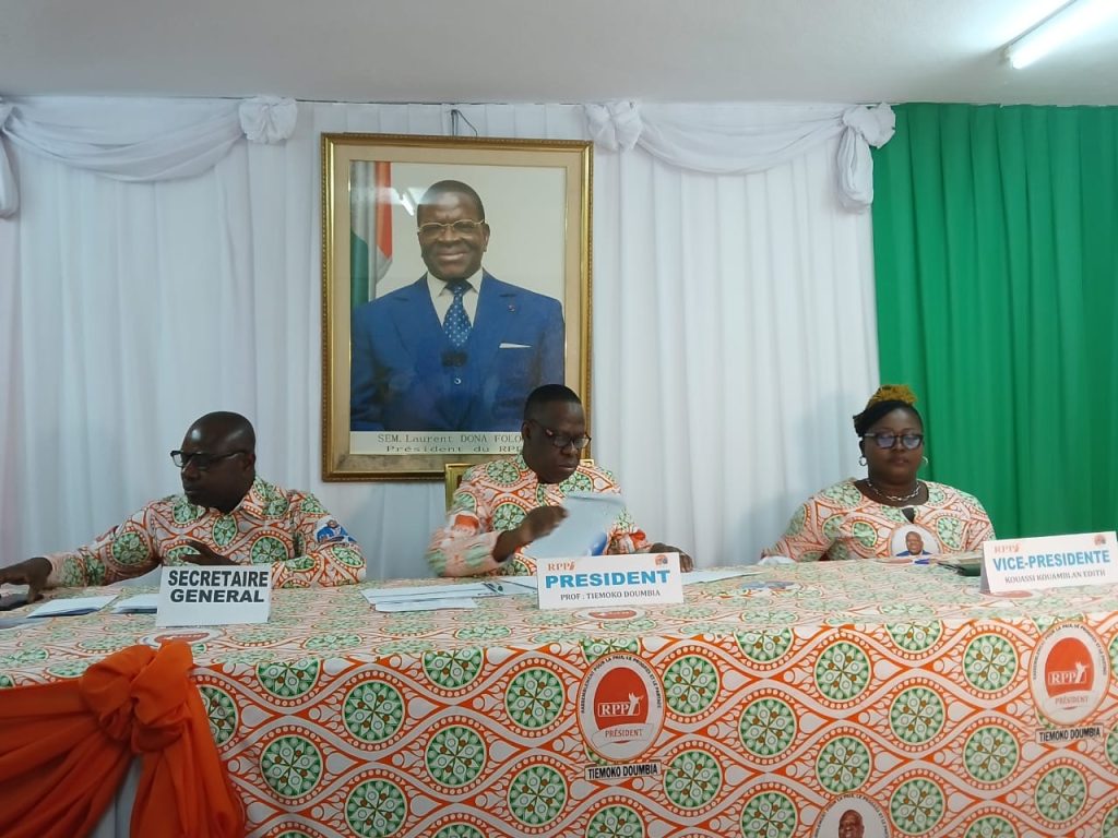Côte d’Ivoire / Le RPP dresse le bilan électoral 2025 et annonce son congrès pour octobre 2026