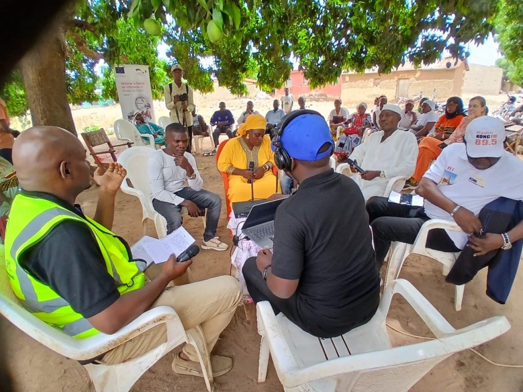 Côte d’Ivoire – AIP/ Kong : les populations de Nafana s’engagent avec Kong FM pour une information plus fiable
