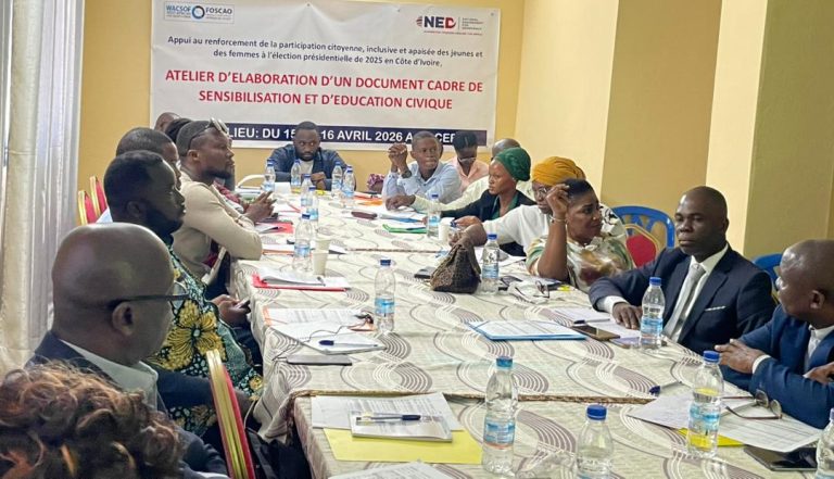 Côte d’Ivoire-AIP/ Éducation civique : le FOSCAO élabore un document-cadre pour promouvoir la participation citoyenne en période électorale