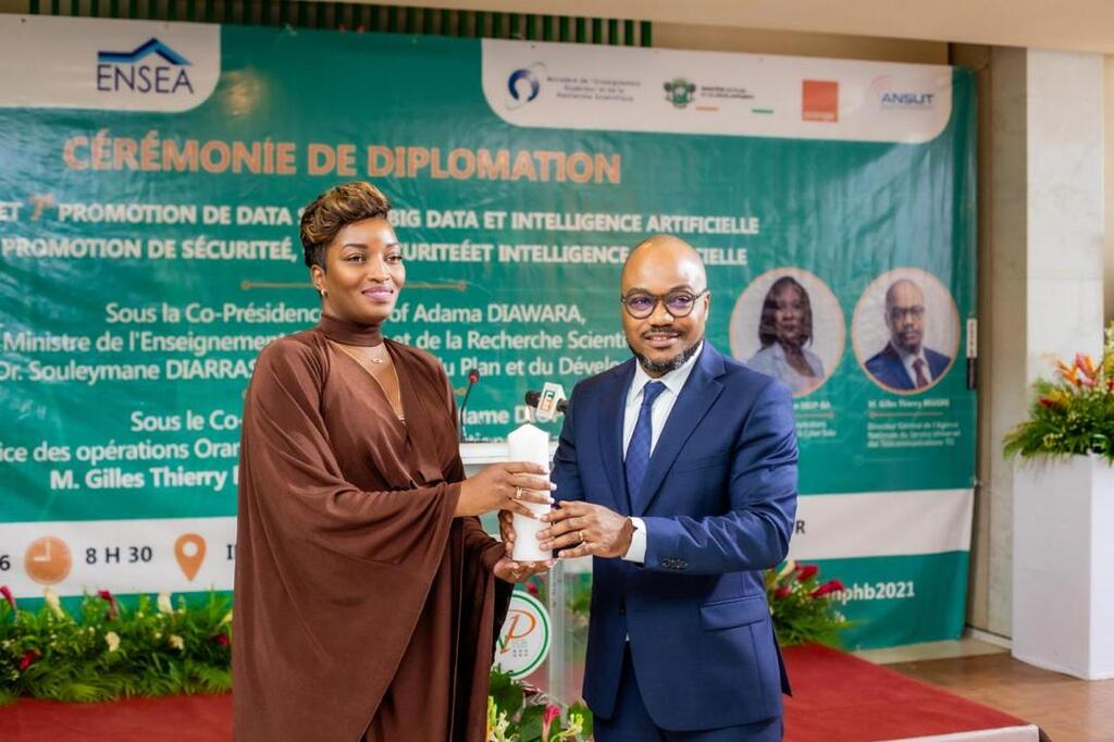 Côte d’Ivoire-AIP/ Enseignement supérieur : Fatim Cissé marraine la 9e promotion en data science et intelligence artificielle de l’INP-HB
