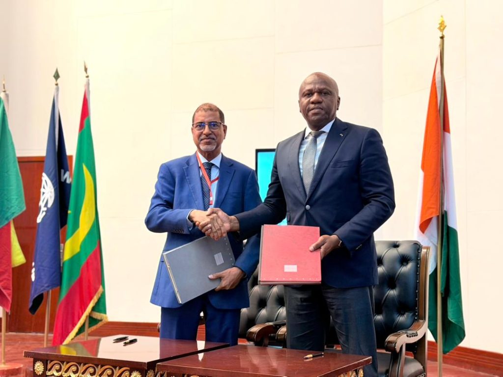 AIP/Inter/ Abou Bamba et le PRCM scellent un accord-cadre à Nouakchott pour la gestion du littoral ivoirien