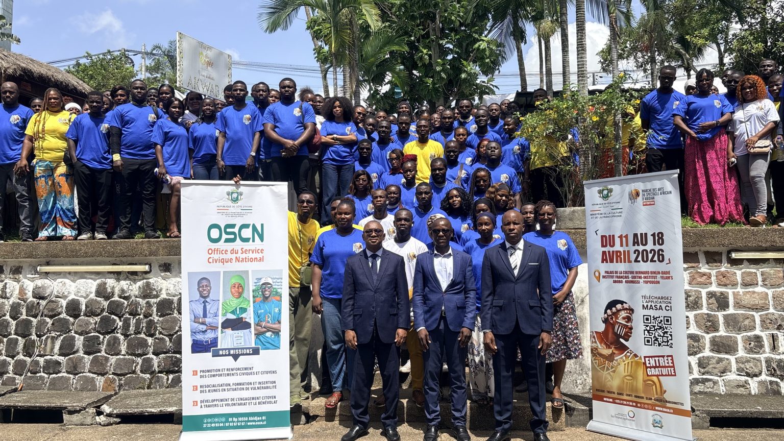 Côte d’Ivoire-AIP /300 jeunes bénévoles mis à disposition du MASA 2026