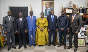 Côte d'Ivoire-AIP/ La ministre des Sports de la Guinée Bissau reçue en audience par Silas Metch