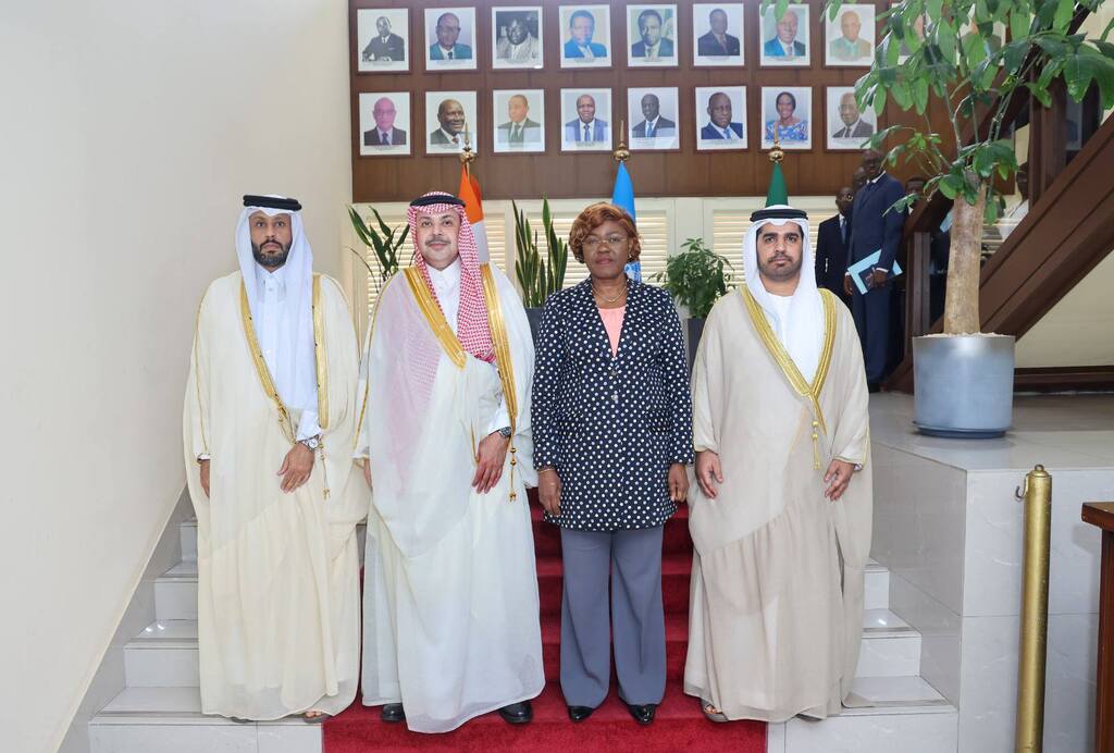 AIP/ La ministre d'Etat Nialé Kaba échange avec les ambassadeurs des pays du Golfe accrédités en Côte d’Ivoire