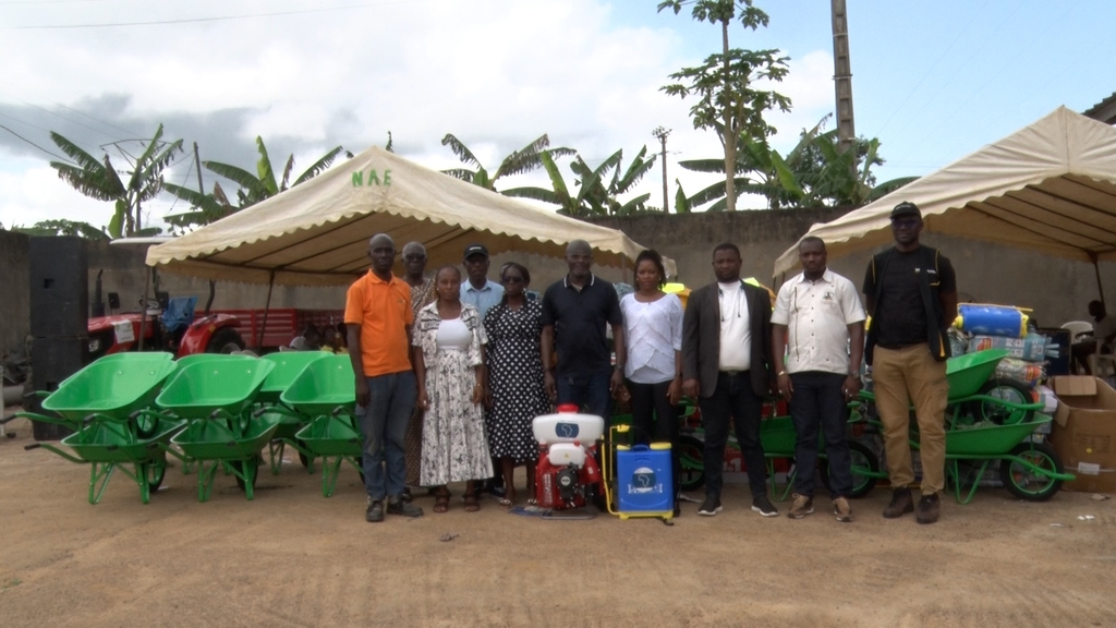 Côte d'Ivoire-AIP/ Maféré: la coopérative COOPALEN réceptionne des équipements agricoles d'une valeur de plus de 10 millions FCFA