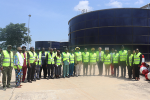 Côte d’Ivoire-AIP/ Inauguration de la Station d’épuration des eaux usées de l’usine de la SOLIBRA à Bouaflé (Publireportage)