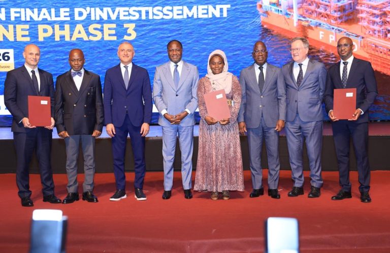 AIP/La Côte d’Ivoire lance la phase 3 du gisement Baleine pour porter sa production pétrolière à 150 000 barils par jour